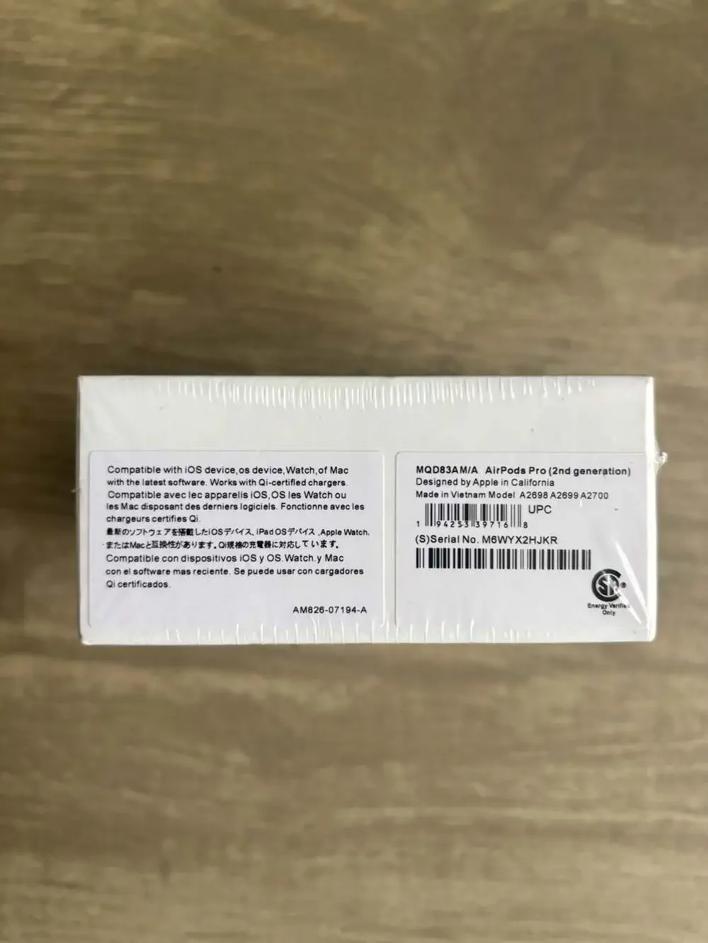 Apple AirPods Pro (2nd Generation) with MagSafe Charging Case (Sealed)